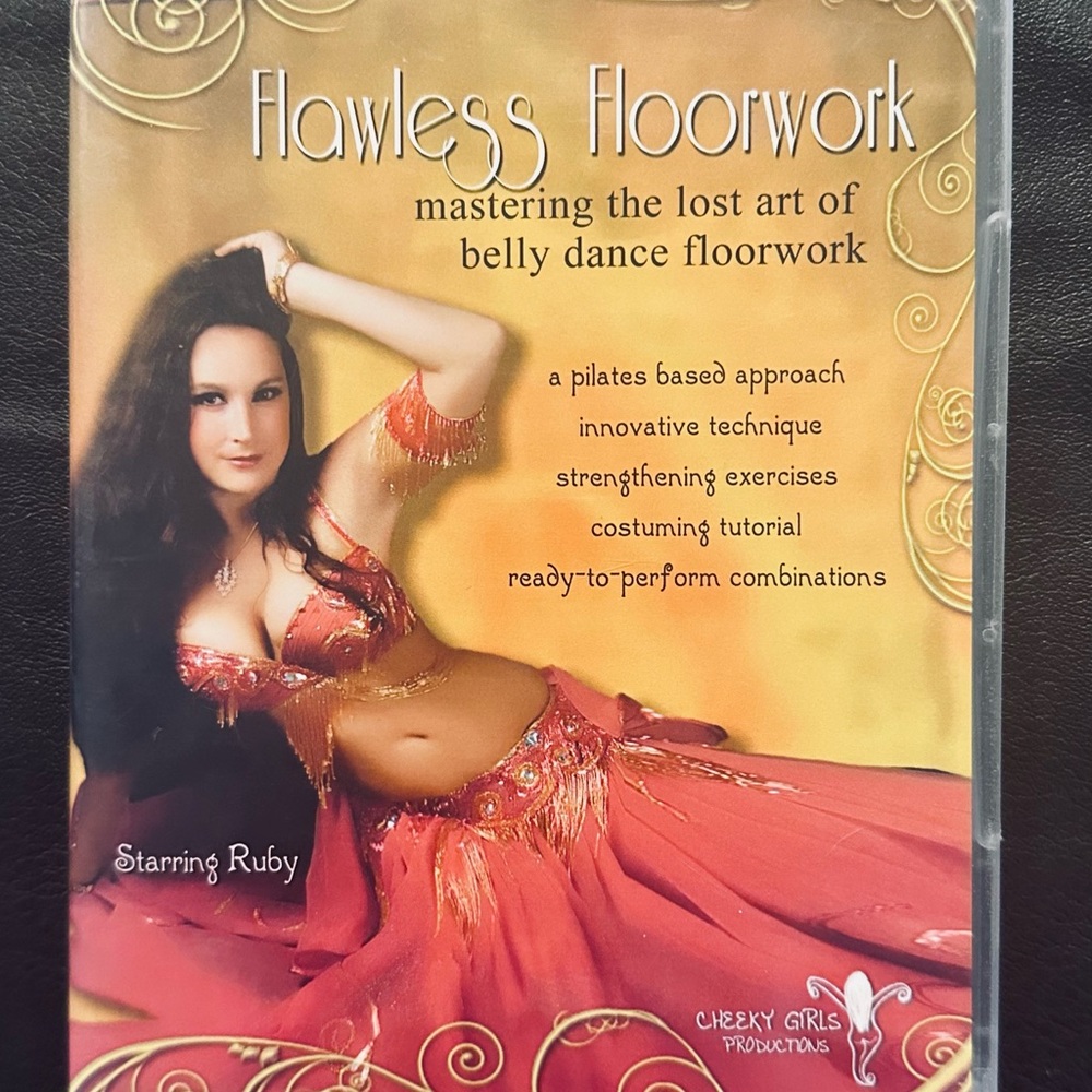 Flawless Floorwork Belly Dance Instructional DVD -